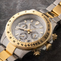 Atlantica Lapidary Chronograph Limited Edition Watch White & Gold / Stainless Steel White Dial