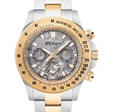 Atlantica Lapidary Chronograph Limited Edition Watch White & Gold / Stainless Steel White Dial