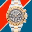 Atlantica Lapidary Chronograph Limited Edition Watch White & Gold / Stainless Steel White Dial