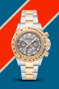 Atlantica Lapidary Chronograph Limited Edition Watch White & Gold / Stainless Steel White Dial
