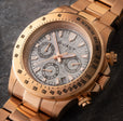 Atlantica Lapidary Chronograph Limited Edition Watch Rose Gold  / Stainless Steel White Dial