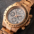 Atlantica Lapidary Chronograph Limited Edition Watch Rose Gold  / Stainless Steel White Dial