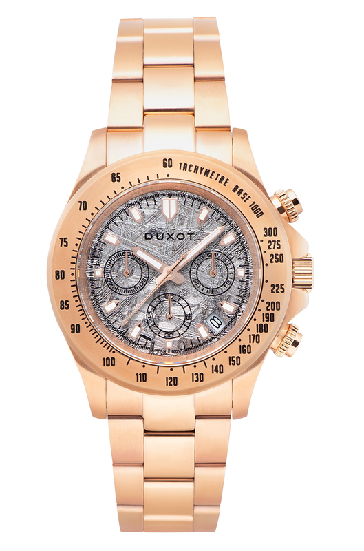 Atlantica Lapidary Chronograph Limited Edition Watch Rose Gold  / Stainless Steel White Dial