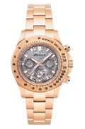 Atlantica Lapidary Chronograph Limited Edition Watch Rose Gold  / Stainless Steel White Dial