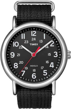 Weekender Black / Canvas | Black Dial