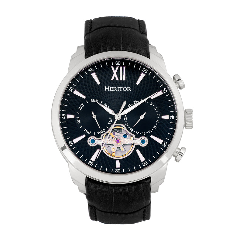 Arthur Silver/Black | Black Dial