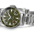 Khaki Navy Scuba Auto | Green Dial