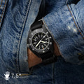 MaraGloPilot's Navigator with Date Black NGM/Def Std | Matte Black Dial