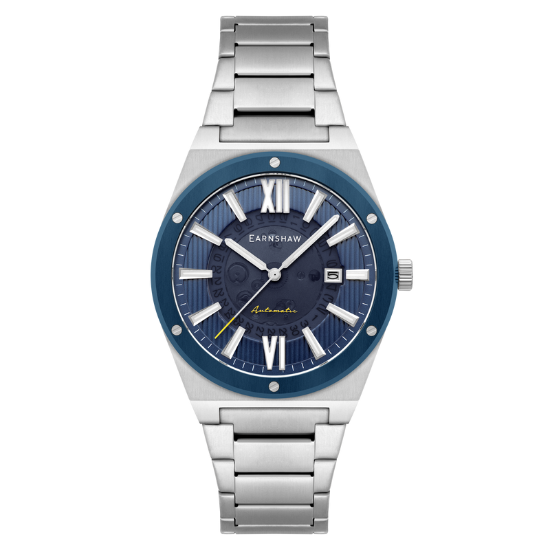 Discovery Drake Skeleton Automatic Blue / Stainless Steel | Blue Dial