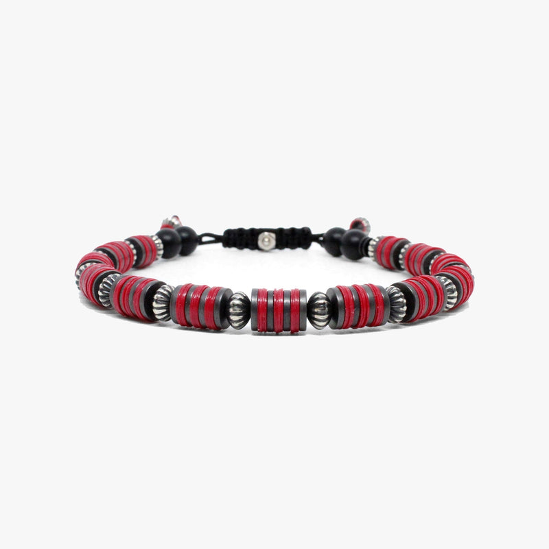 Large Vinyl, Gunmetal, Sterling, Red  |  Dial
