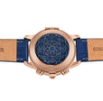 Apostle Custom Enamel Dial Watch Blue/Rose Gold | Multi-colored Dial