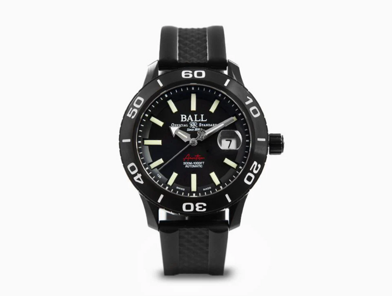 Fireman NECC Black 40.5 mm | Black Dial
