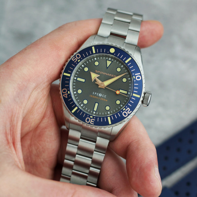 Spence 300 Automatic Grey/Stainless Steel | Grey Dial