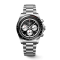Conquest Chronograph Black / Stainless Steel | Black Dial