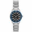 Holiss Automatic Diver Silver/Blue | Black Dial