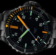Squad Watch Mojave 42mm Metal Bracelet | Black Dial