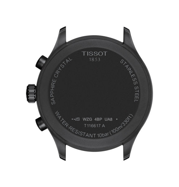 Chrono XL Black / Textile | Black Dial