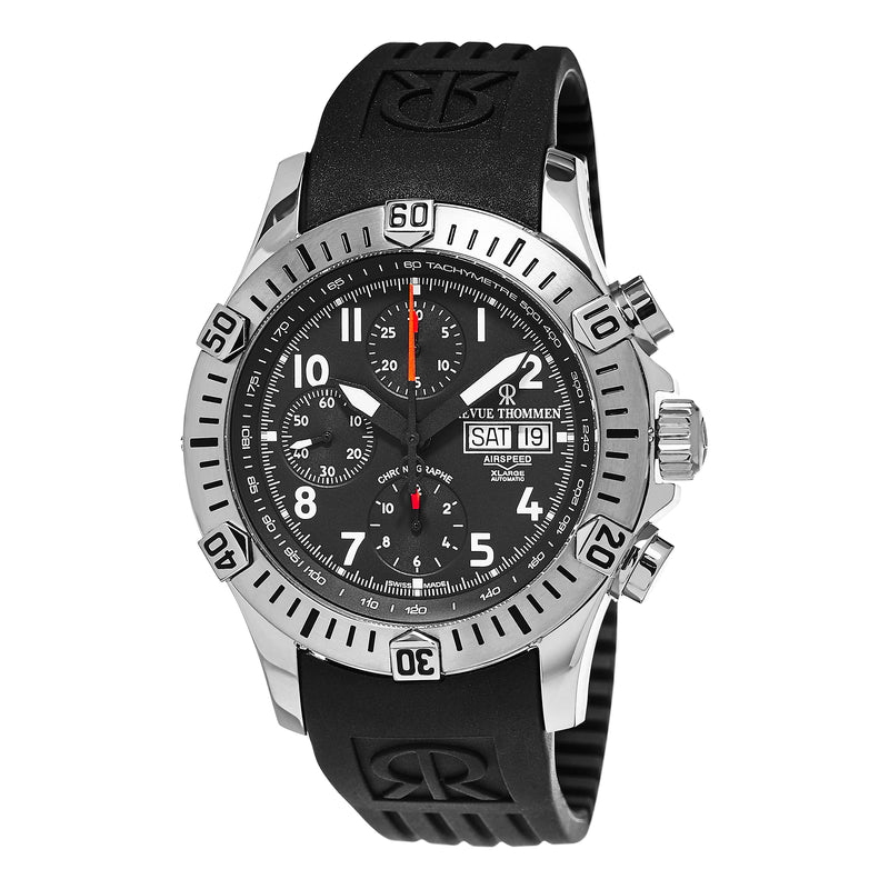 Air speed 16071.6834 / black | Black Dial
