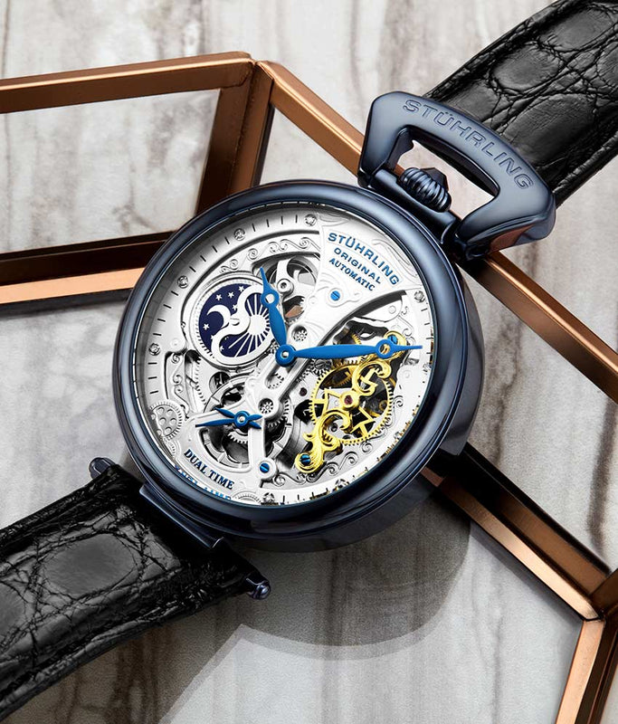 Legacy Silver Dial / Black Crocodile | Silver Dial