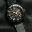 Baja GMT Black / Leather | Black Dial