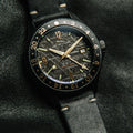 Baja GMT Black / Leather | Black Dial