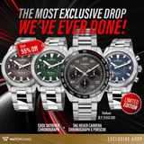 Limited Edition Centum Drop (Edox Skydiver 2 TAG HEUER CARRERA X PORSCHE CHRONO)