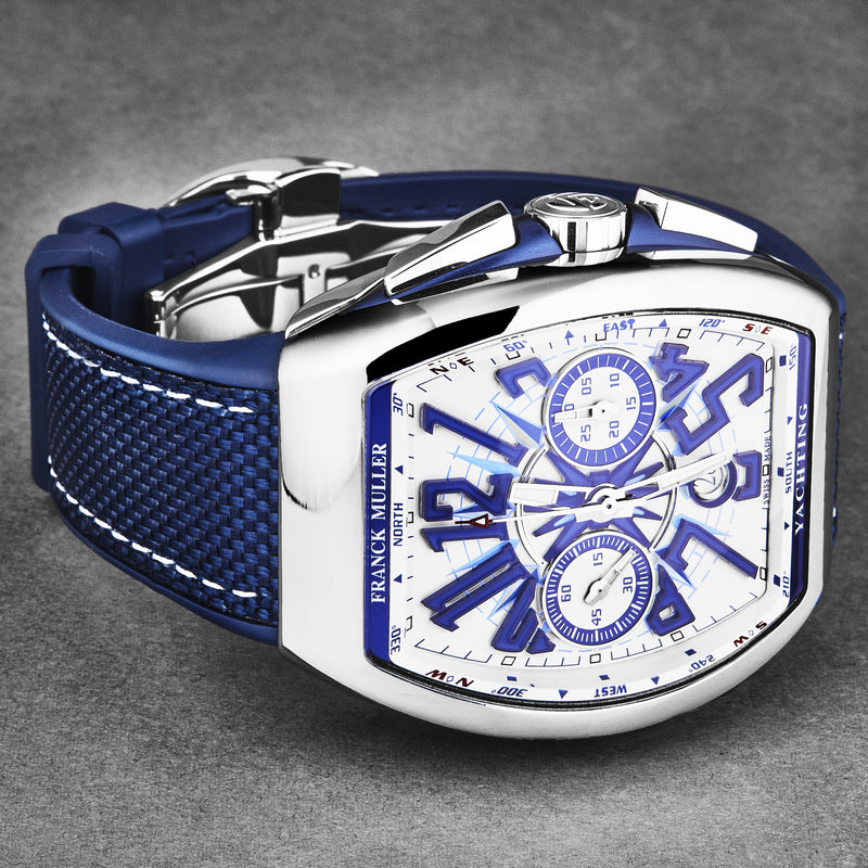 Vanguard YACHT 45CCYACTWHTBLU1 / White | White Dial