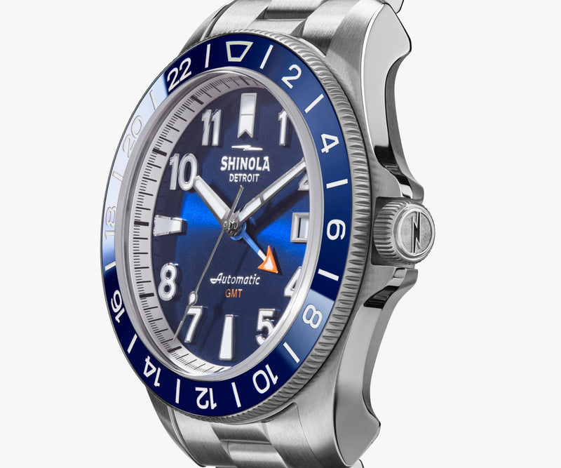 The Monster GMT Automatic 40mm Navy | Navy Dial