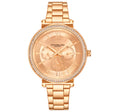 Symphony-3908.5 Rose Gold Stainless Steel | Orange Dial