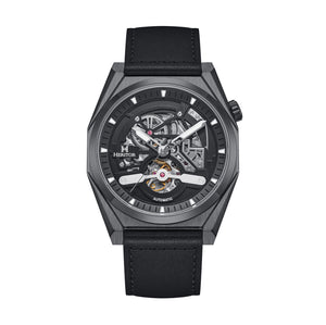 Amadeus Skeleton Watch Black / Black | Black Dial