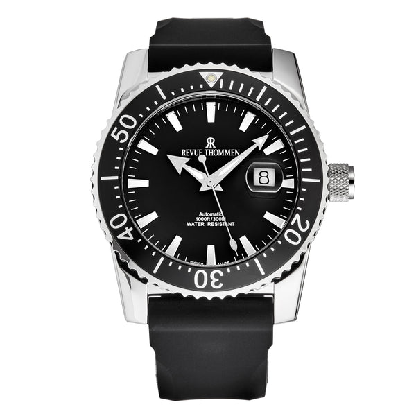 Diver 17030.2537 / Black | Black Dial