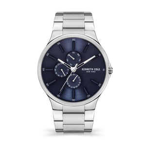 Classic 44 mm / Blue / Silver Blue Dial