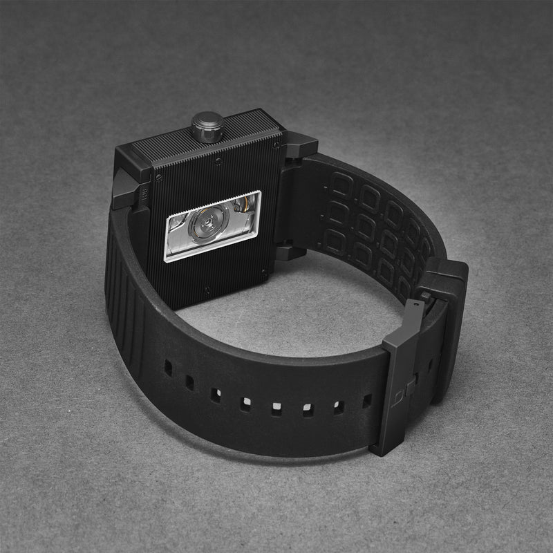 Square BC0151T2C301.01 / Matt black | Matt black Dial