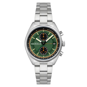 Slipstream Viper Green / Silver Stainless Steel Bracelet Green Dial