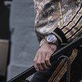 Longitude Automatic Skeleton Watch White & Two Tones Ionic Plating / Solid bracelet | White Dial