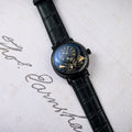 Thomas Earnshaw Beaufort Anatolia Automatic Black / Leather | Black Dial