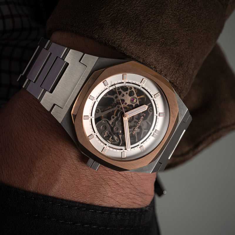 Drake Skeleton  Automatic White Dial / Stainless Steel | White Dial