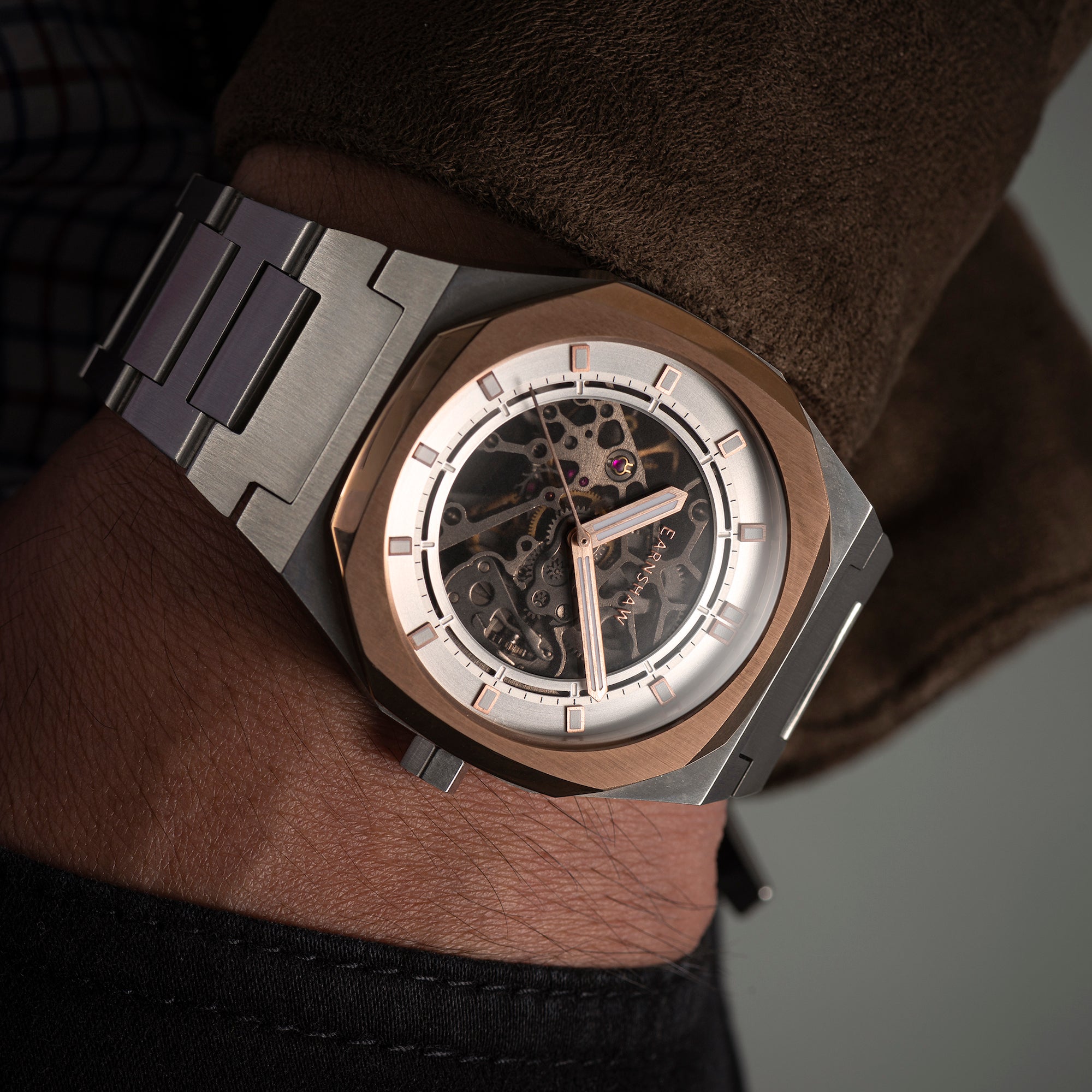 Drake Skeleton  Automatic White Dial / Stainless Steel | White Dial