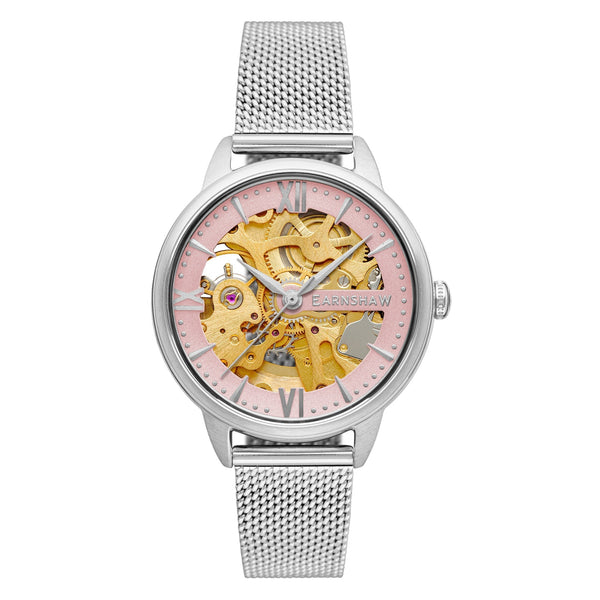 Ladies Anning Skeleton Automatic 3 Hands