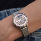 Ladies Anning Skeleton Automatic 3 Hands