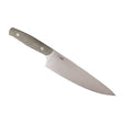 Chef Knife Green Canvas Micarta |  Dial