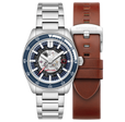Fleuss Automatic Severn Edition Blue / Stainless Steel | Blue Dial