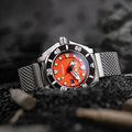 TORPEDO AUTOMATIC DIVER ORANGE / STAINLESS STEEL Orange Dial