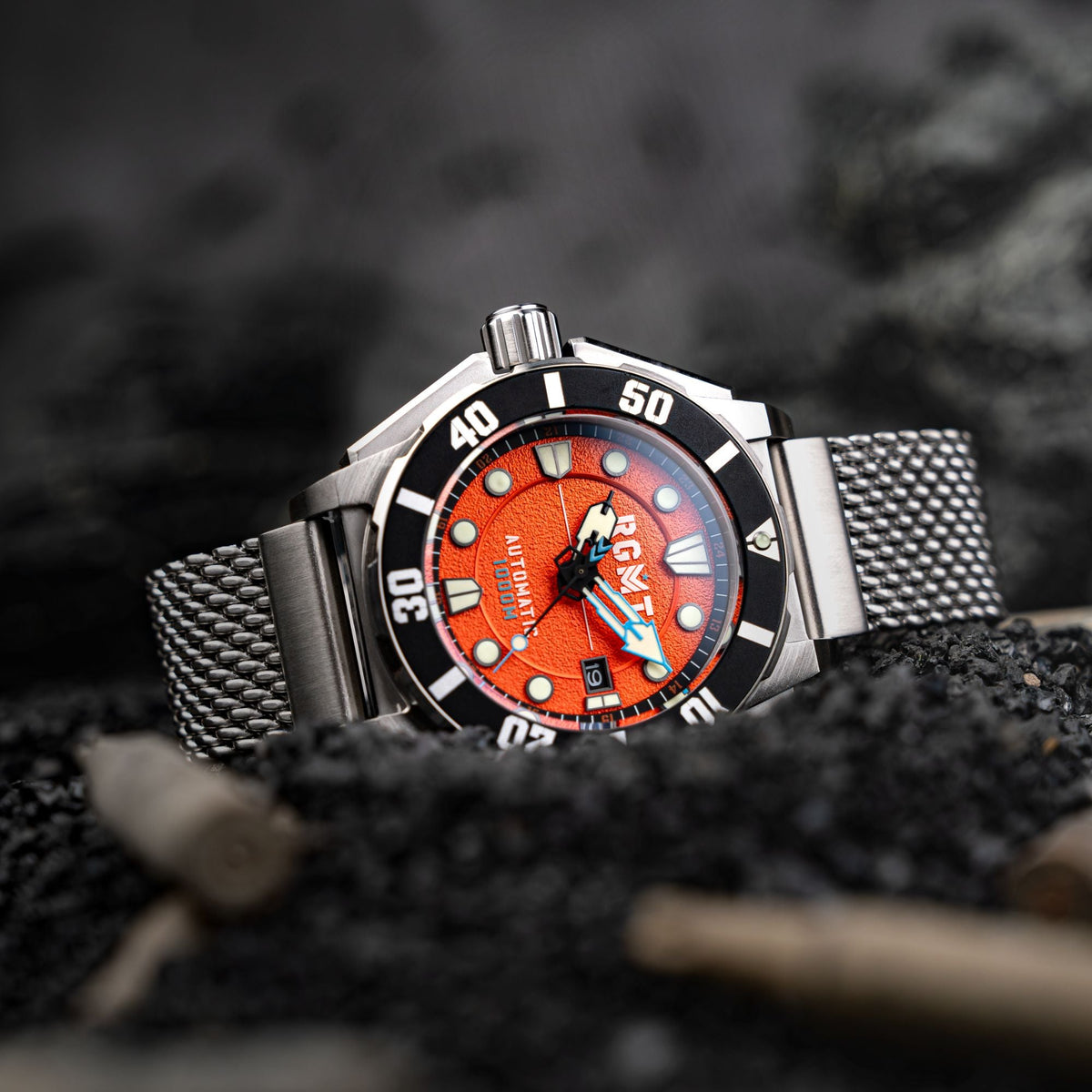 TORPEDO AUTOMATIC DIVER ORANGE / STAINLESS STEEL Orange Dial