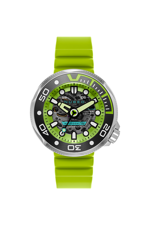 Ventana Skeleton Automatic Limited Edition Green / Silicone | Green Dial