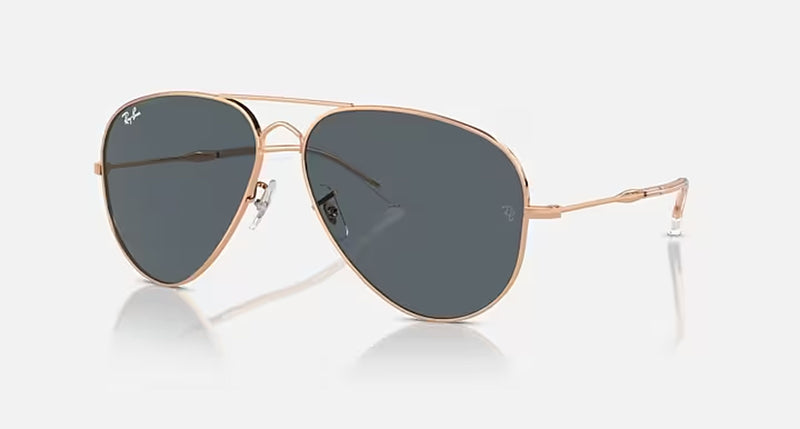 OLD AVIATOR UNISEX / ROSEGOLD-BLUE |  Dial