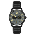 Lock Chronograph Grey / Leather | Grey Dial