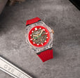 Ravello Automatic Red / Silicone | Red Dial