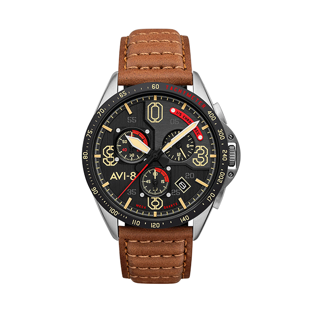 P-51 Mustang Blakeslee Chronograph | Black Dial