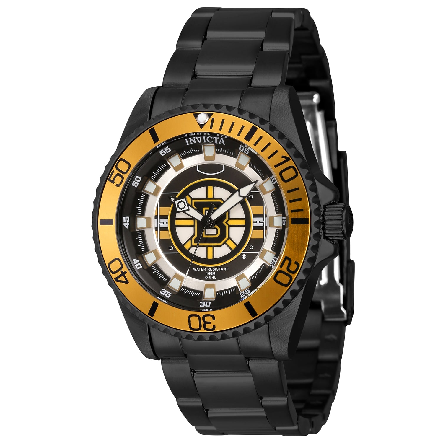 NHL Boston Bruins NHL Boston Bruins | Black and White Dial – Watch